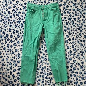 RIVER ISLAND teal jeans 🧼